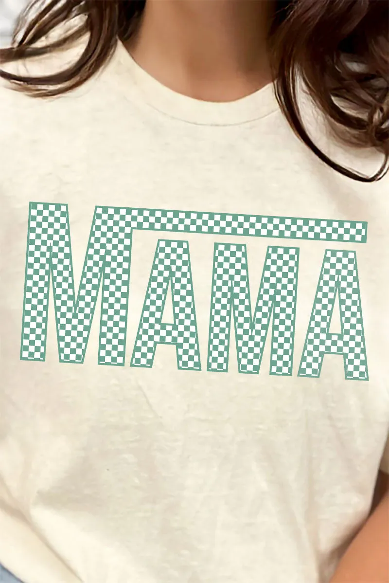 Check It Out Mama Green Short Sleeve Relaxed Fit T-Shirt