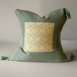 Chiapas Brocade Pillow № 4