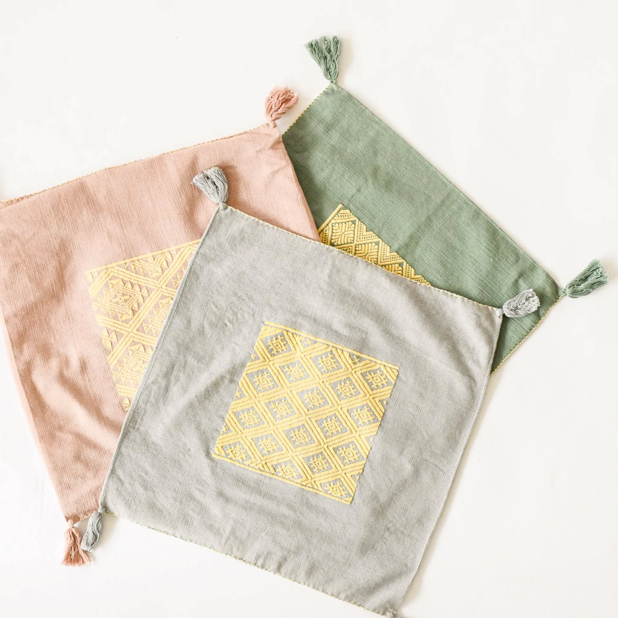Chiapas Brocade Pillow № 4