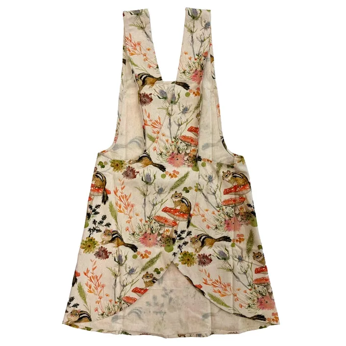 Chipmunks Cotton Pinafore Apron