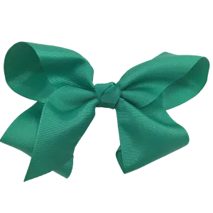 Chixx 4” Solid Basic Traditional Bow - Parrot Green