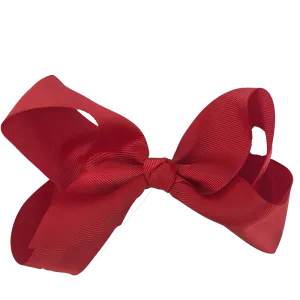 Chixx 4” Solid Basic Traditional Bow - Red