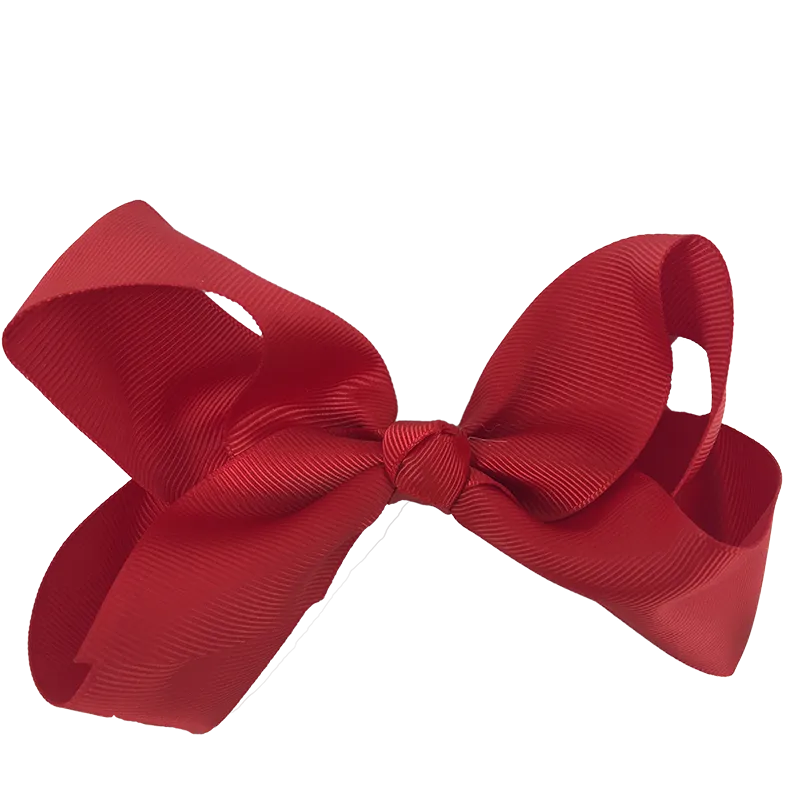Chixx 4” Solid Basic Traditional Bow - Red