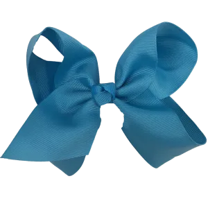 Chixx 4” Solid Basic Traditional Bow - Turquoise