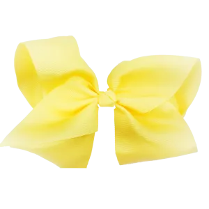 Chixx 6” Solid Basic Traditional Bow - Lemon