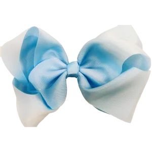 Chixx 6” Solid Basic Traditional Bow - Light Blue