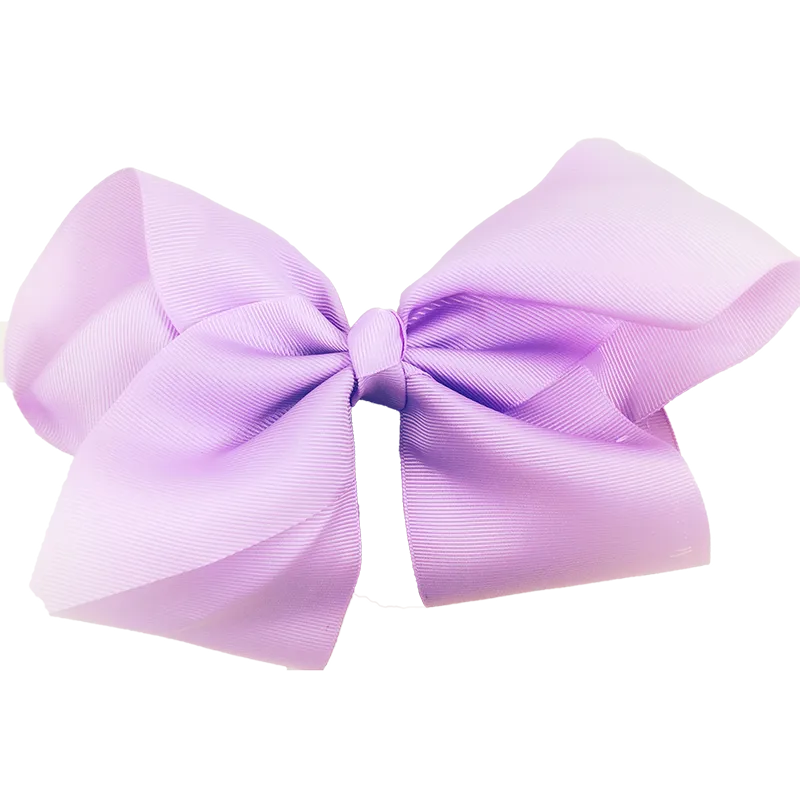 Chixx 6” Solid Basic Traditional Bow - Light Orchid