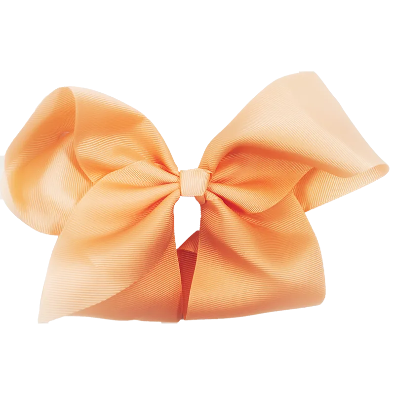 Chixx 8” Solid Basic Traditional Bow - Peach