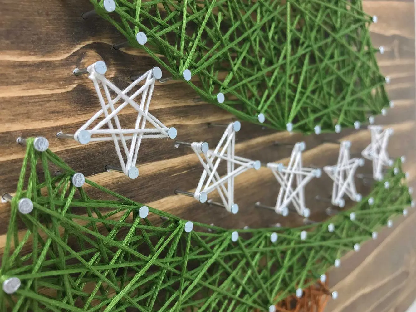 Christmas Tree String Art Kit