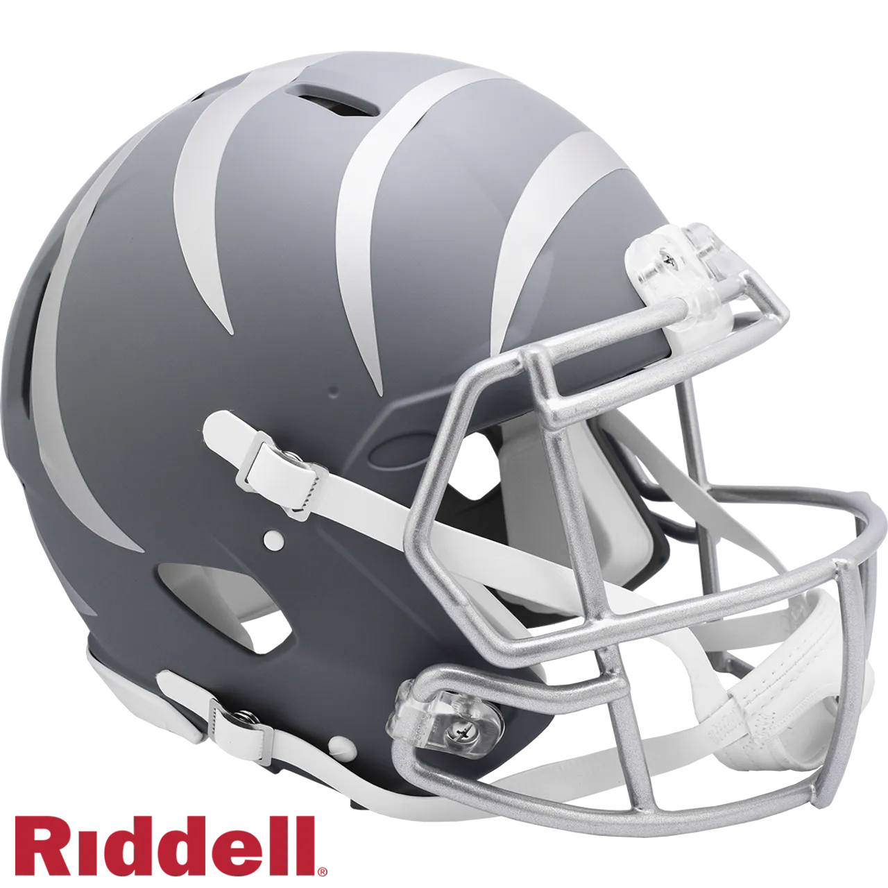 Cincinnati Bengals Helmet Riddell Authentic Full Size Speed Style Slate Alternate