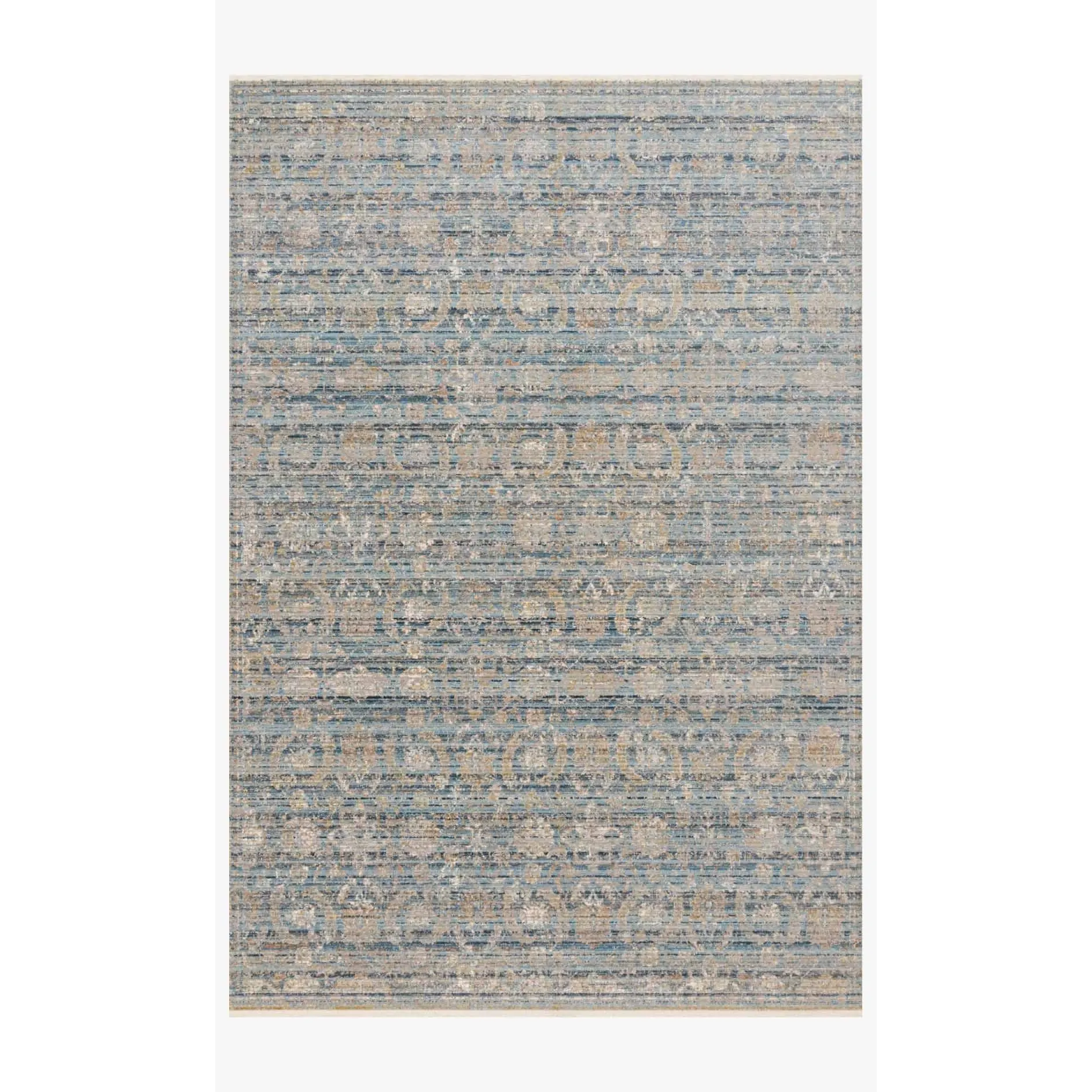 Claire Rugs by Loloi - CLE-03 Ocean/Gold