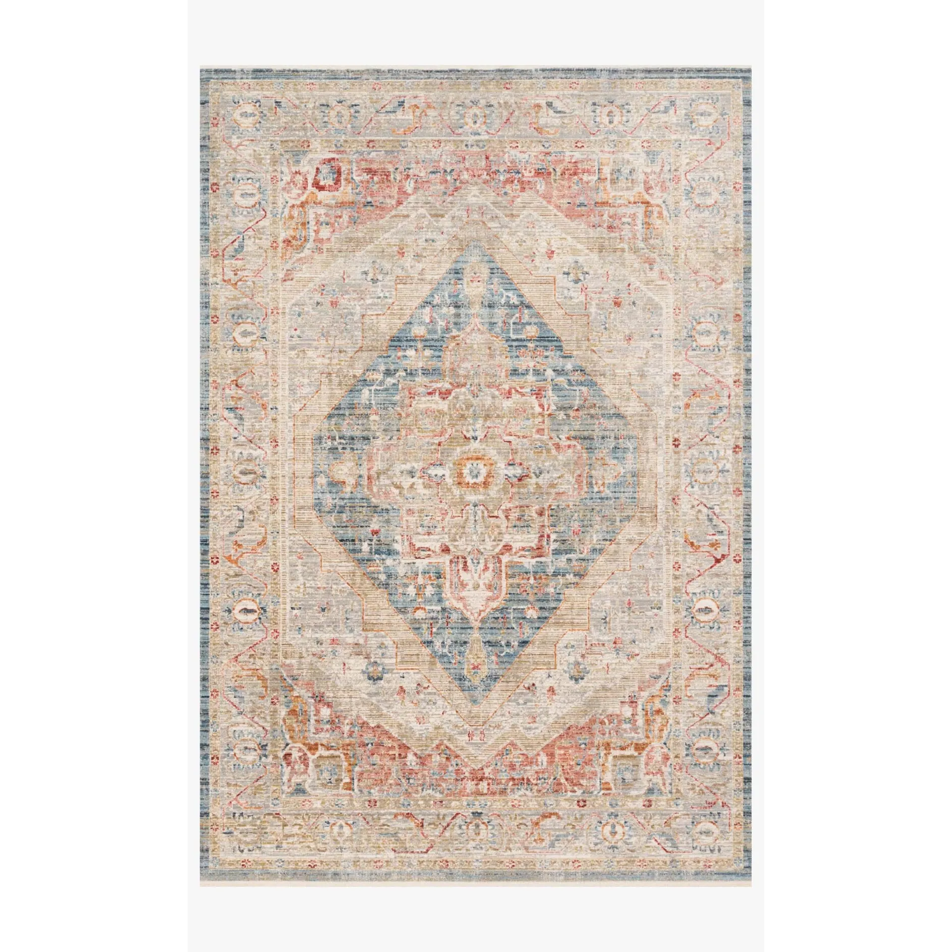 Claire Rugs by Loloi - CLE-04 Blue/Multi
