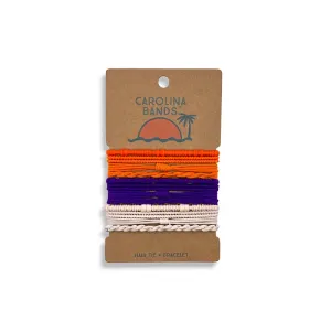 Clemson Game Time Hair Ties