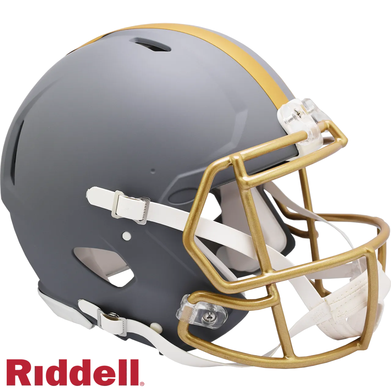 Cleveland Browns Helmet Riddell Authentic Full Size Speed Style Slate Alternate
