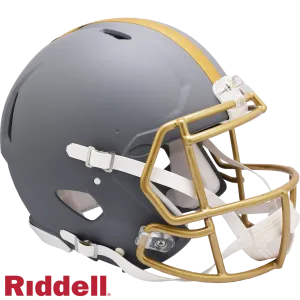 Cleveland Browns Helmet Riddell Authentic Full Size Speed Style Slate Alternate