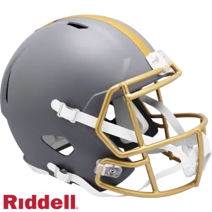 Cleveland Browns Helmet Riddell Replica Full Size Speed Style Slate Alternate