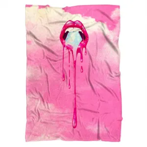 College Lips Blanket