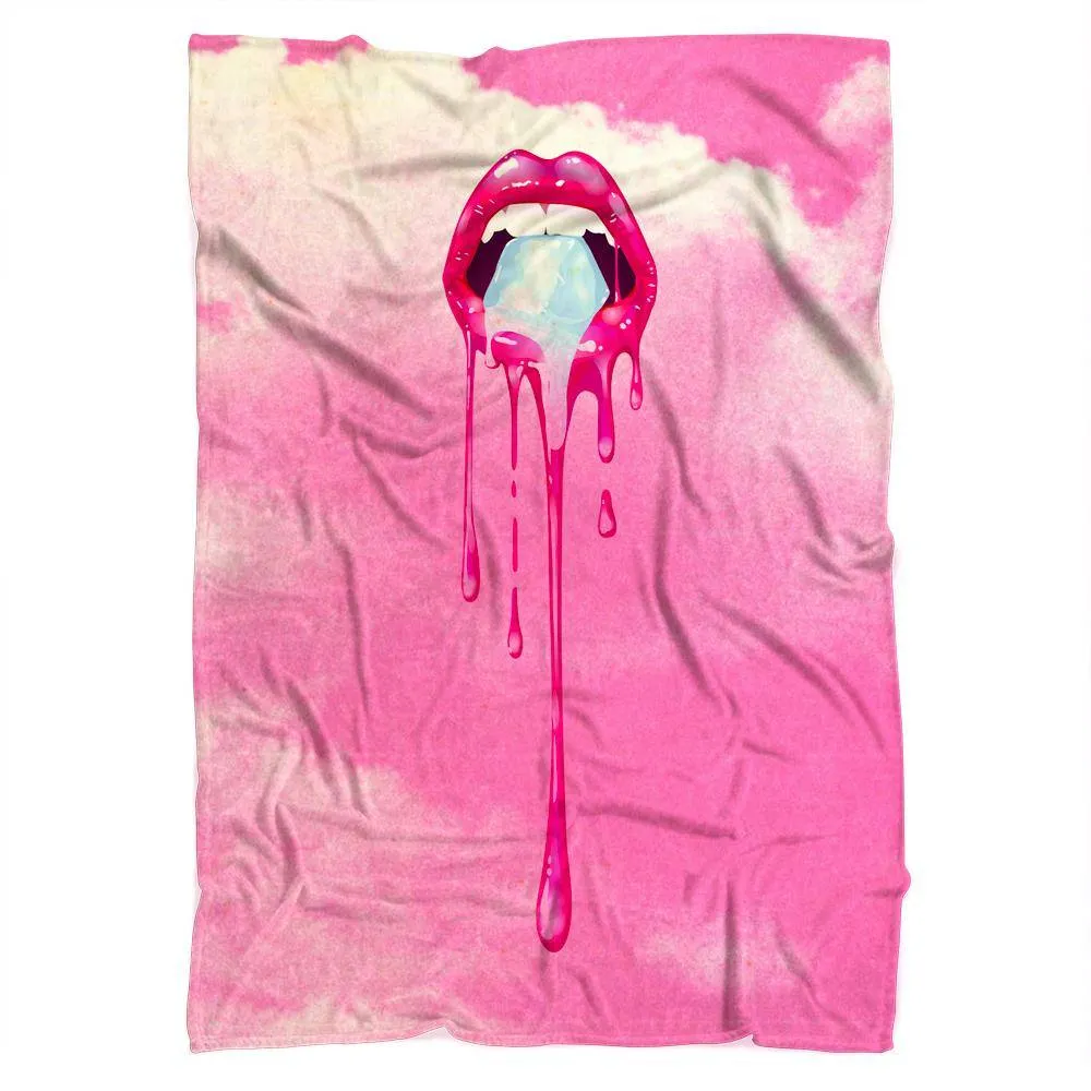 College Lips Blanket