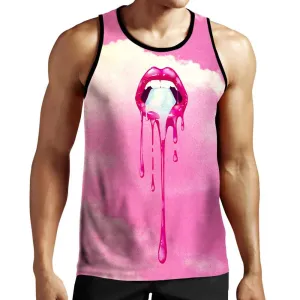 College Lips Tank Top