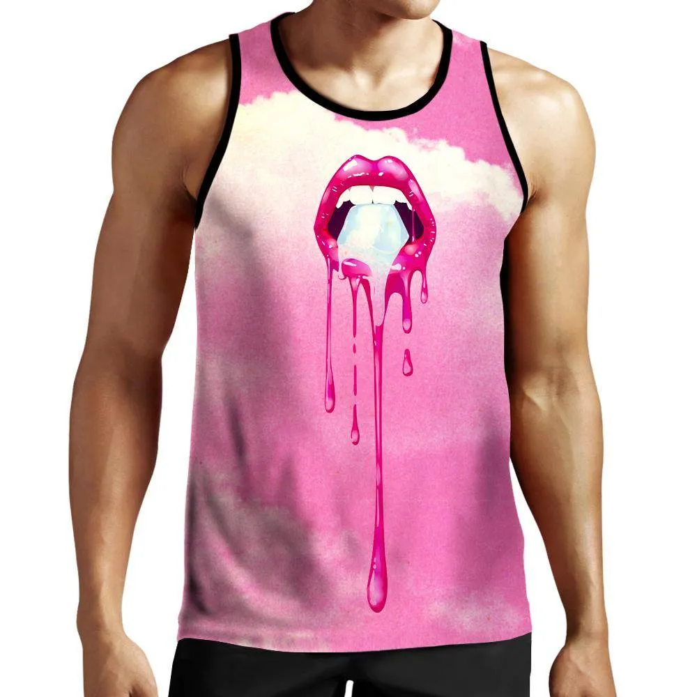 College Lips Tank Top