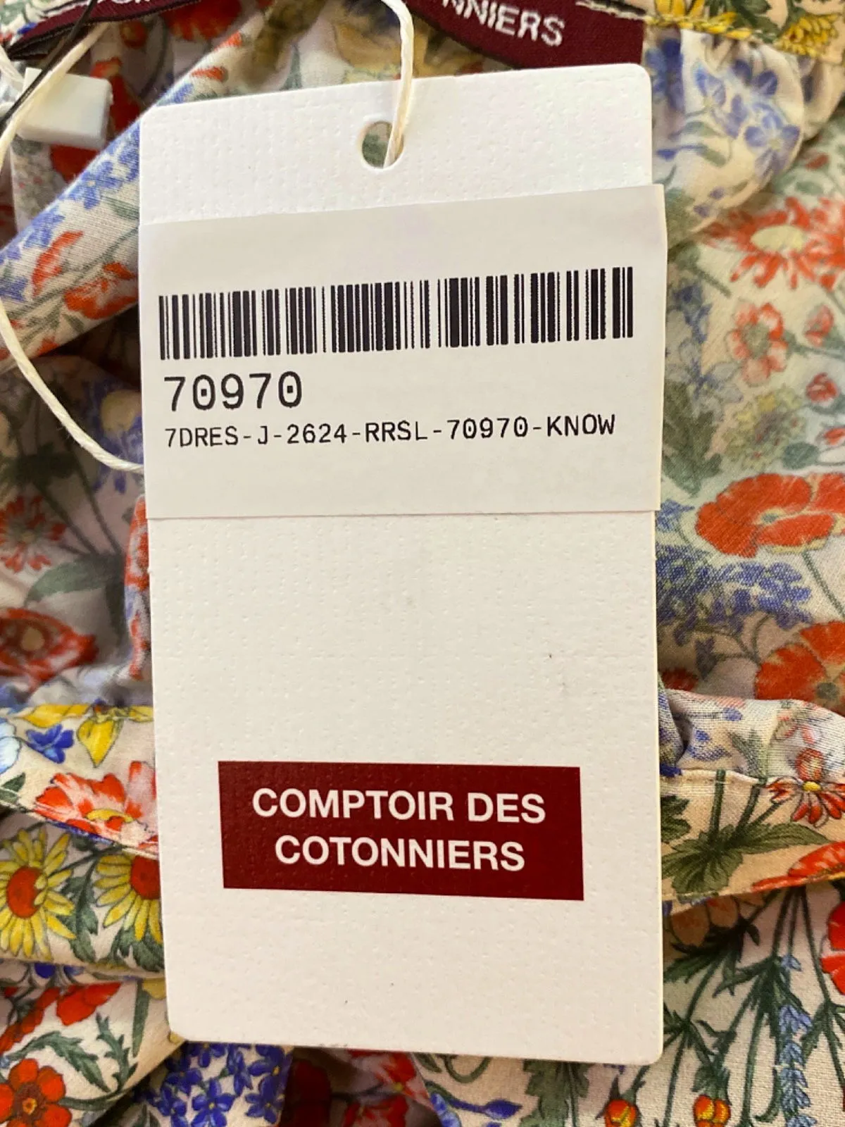 Comptoir Des Cotonniers Floral Prairie Gardenia Dress EU 38 UK 10