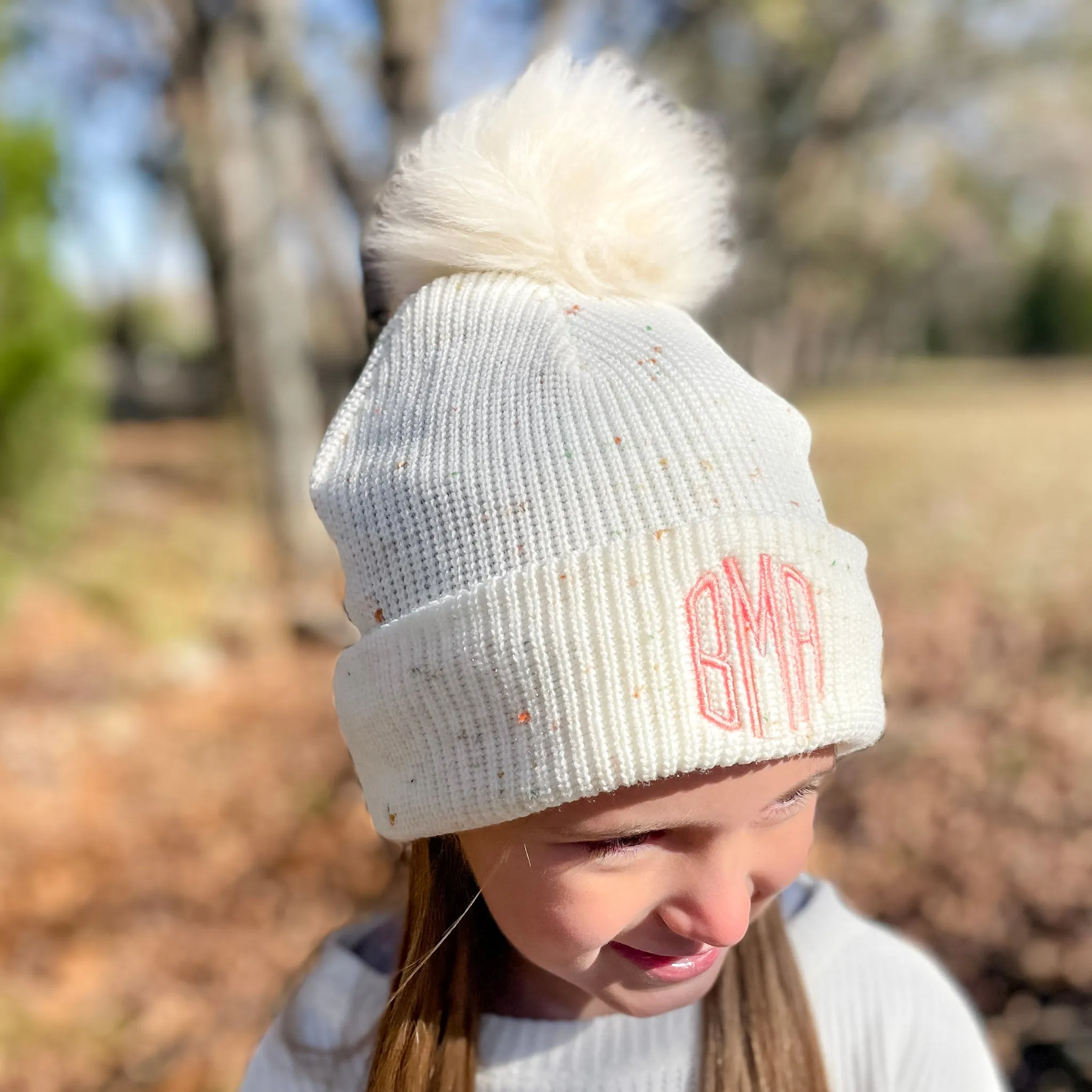 Confetti Pom Pom Beanie - Traditional
