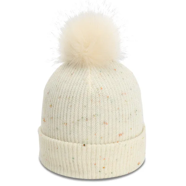 Confetti Pom Pom Beanie - Traditional