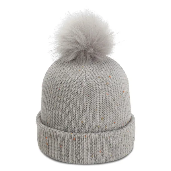 Confetti Pom Pom Beanie - Traditional