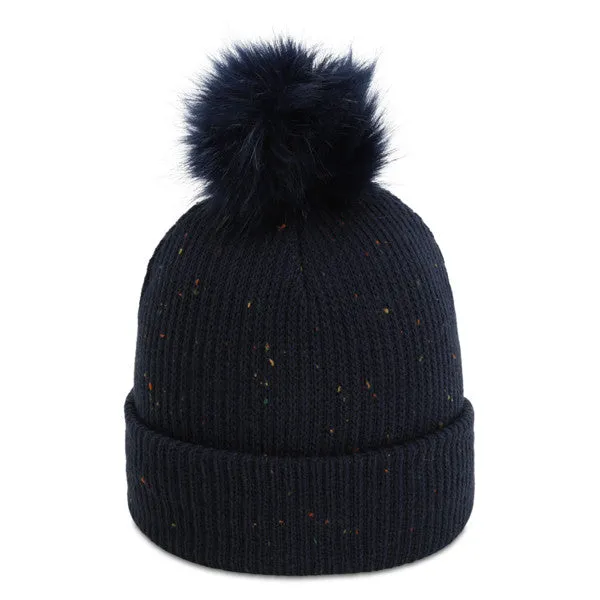 Confetti Pom Pom Beanie - Traditional
