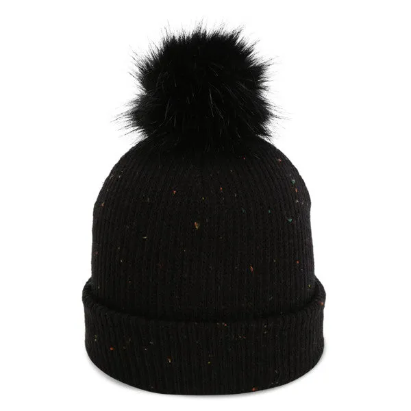 Confetti Pom Pom Beanie - Traditional