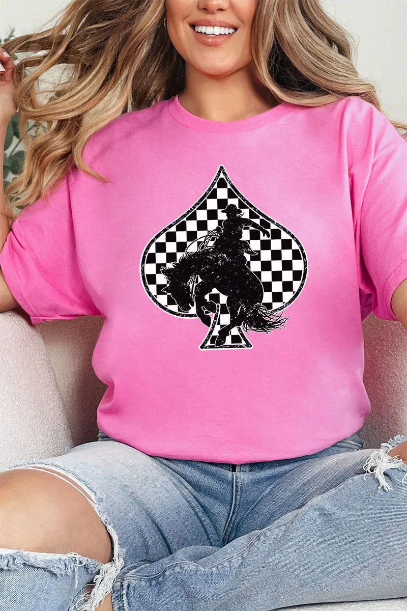Cowboy Spade Short Sleeve Relaxed Fit T-Shirt