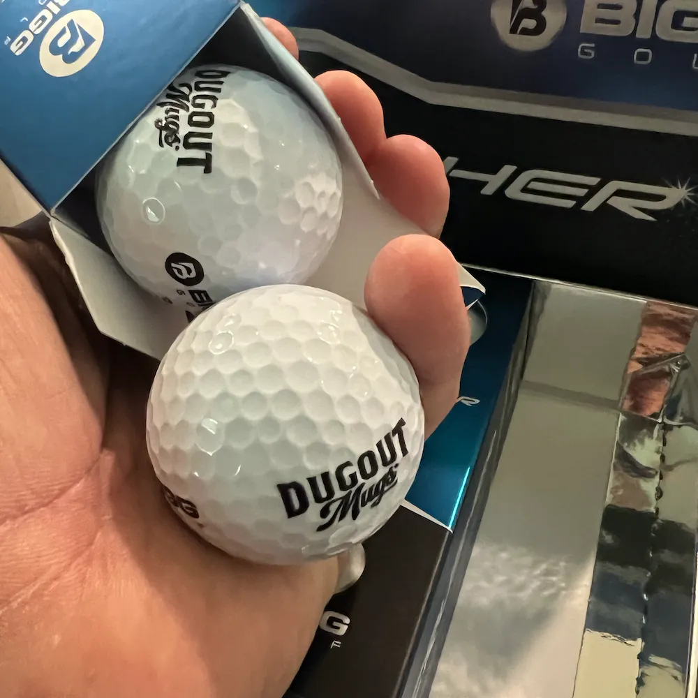Custom Balls by Bigg Golf for All Occasions!