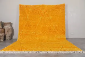 Custom Berber Yellow rug - Authentic handmade Beniourain rug