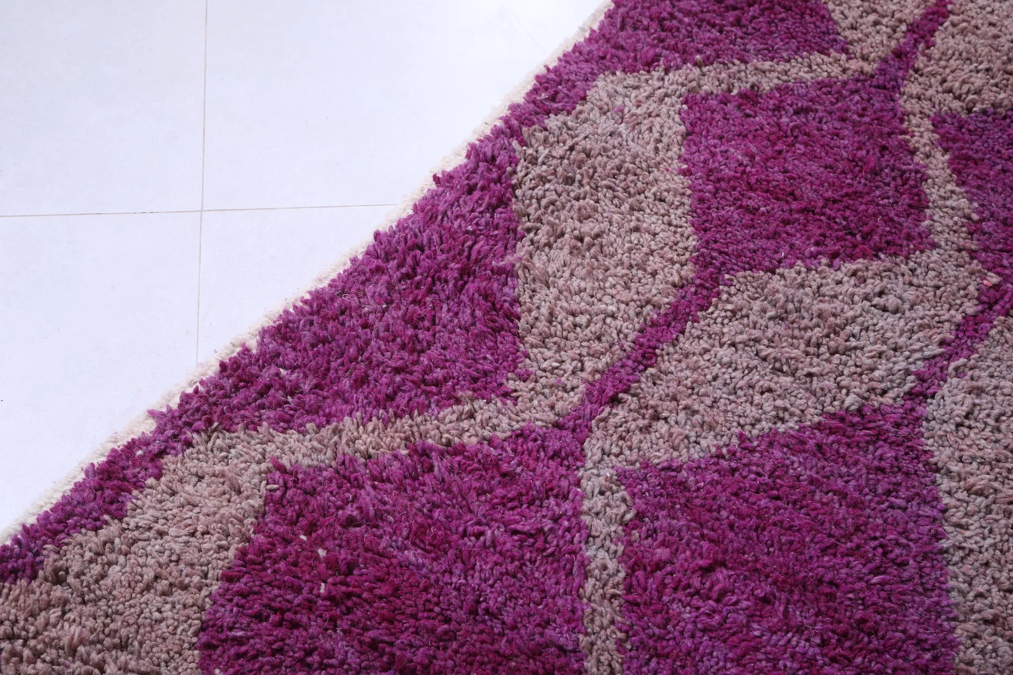 Custom Moroccan rug - Wool handmade carpet