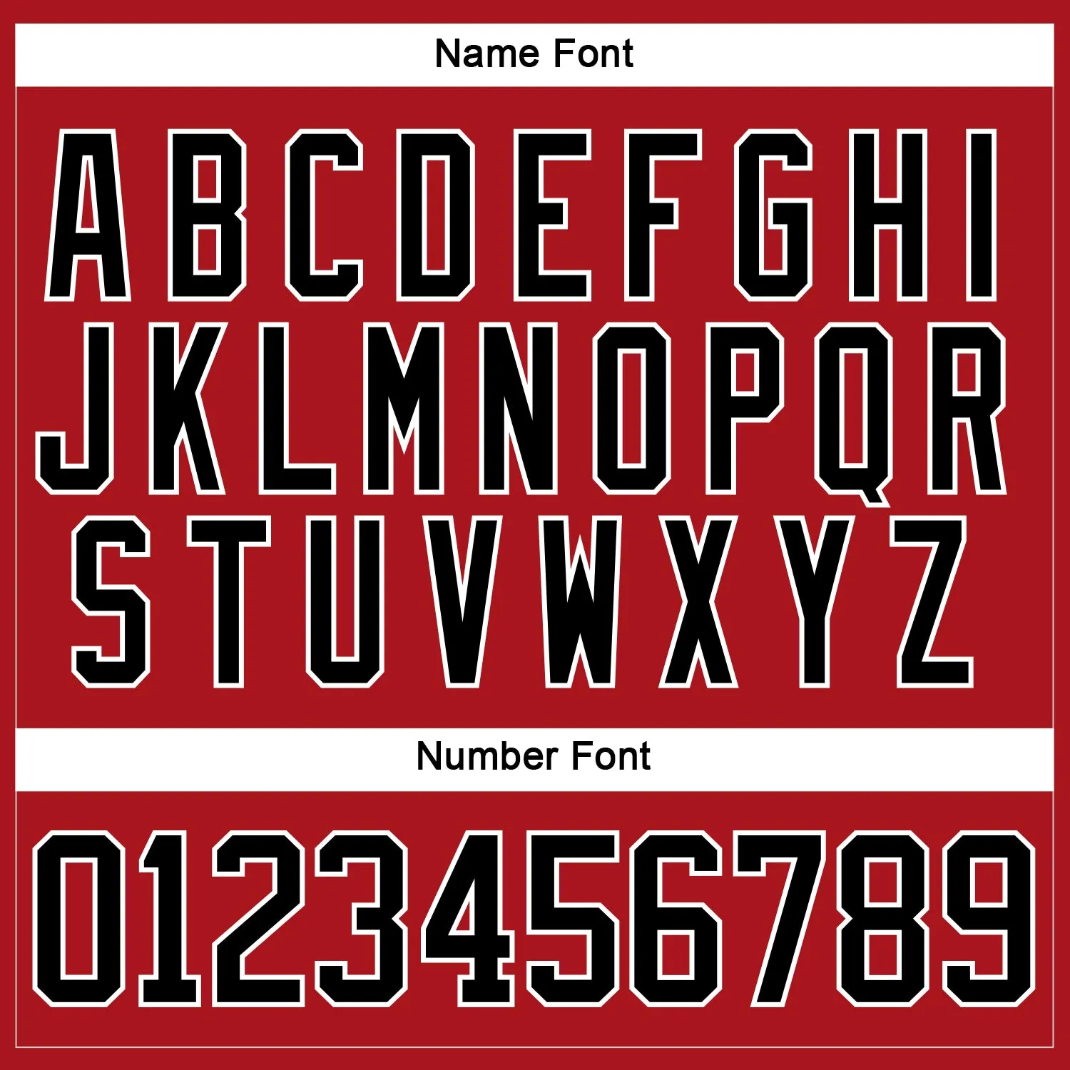 Custom Red Black-White Hockey Jersey
