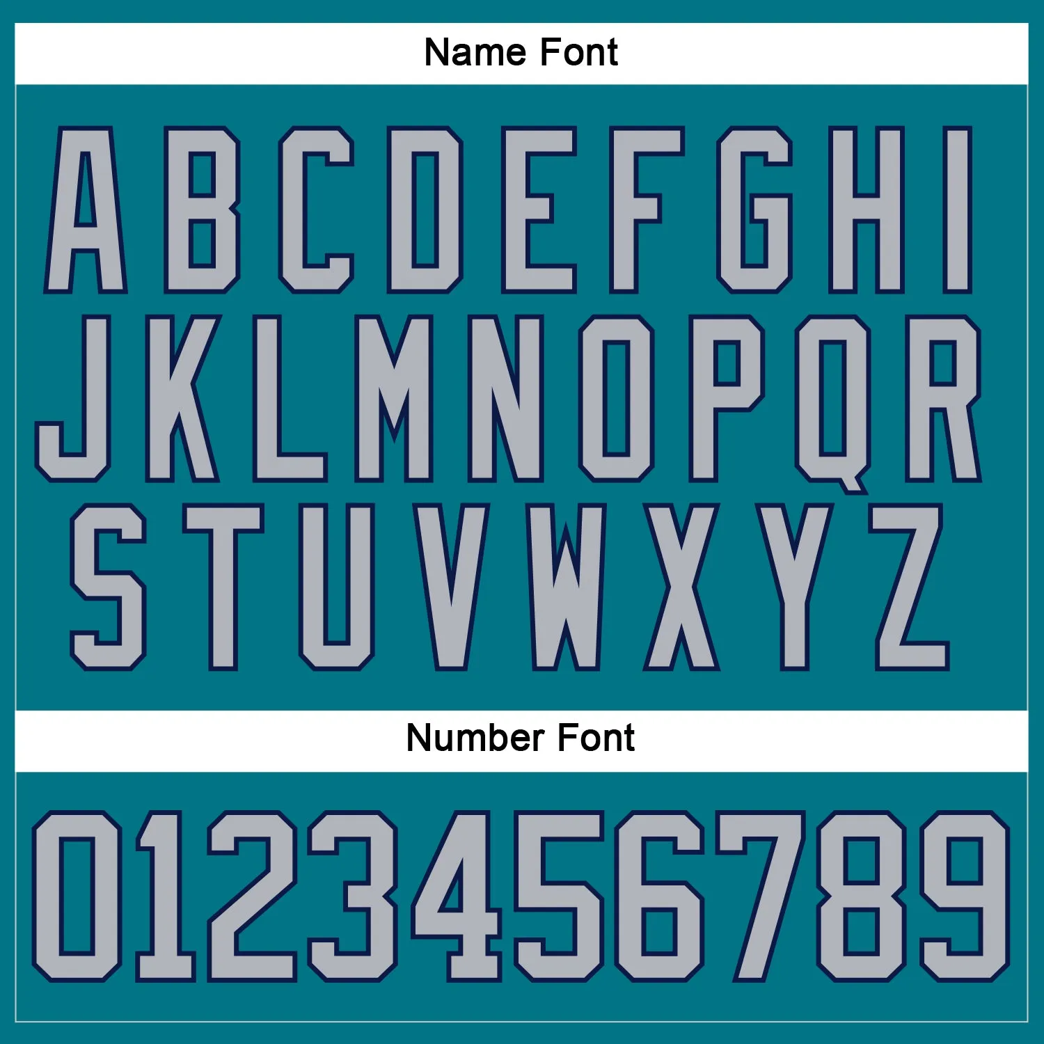 Custom Teal Gray-Navy Hockey Jersey