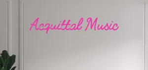 Custom text: Acquittal Music