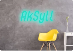 Custom text: AkSyll