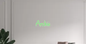 Custom text: Archie