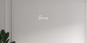 Custom text: Boss