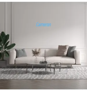 Custom text: Cameron