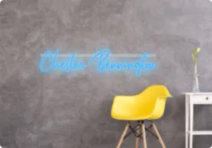 Custom text: Chester Bennington
