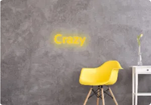 Custom text: Crazy