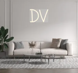 Custom text: DV