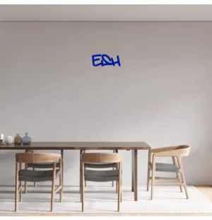 Custom text: Esh