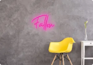 Custom text: Fallon
