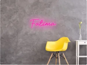 Custom text: Fatima