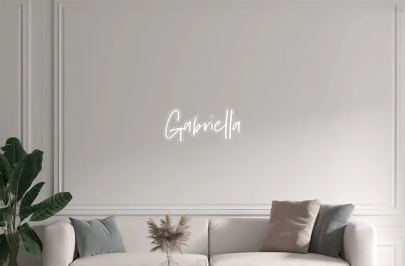 Custom text: Gabriella