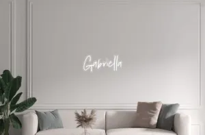Custom text: Gabriella