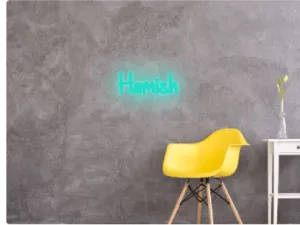 Custom text: Hamish